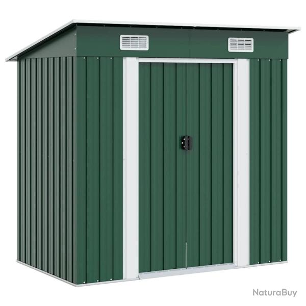Abri de M�tal Vert