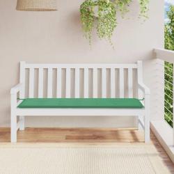 Coussin de banc de vert 150x50x3 cm tissu oxford
