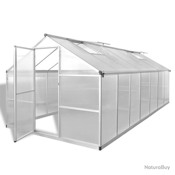 Serre Aluminium renforc� 10,53 m�