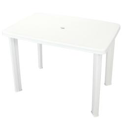 Table de Blanc 101 x 68 x 72 cm Plastique