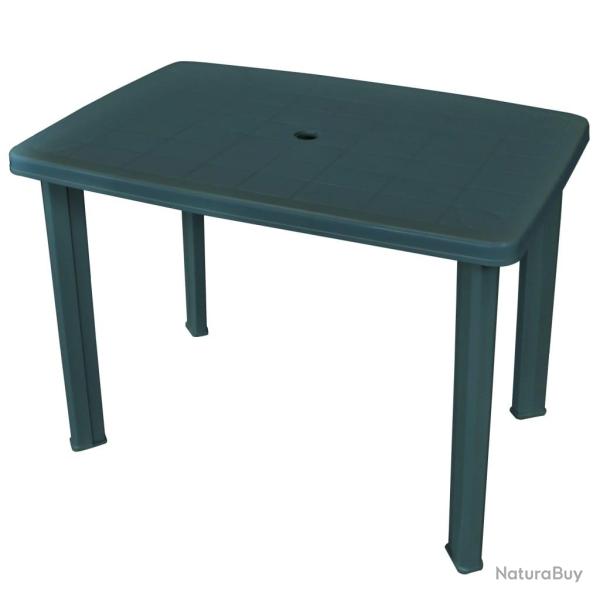 Table de Vert 101 x 68 x 72 cm Plastique
