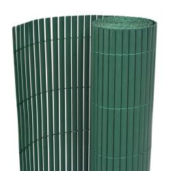 Cl&ocirc;ture de Double face PVC 90 x 500 cm Vert