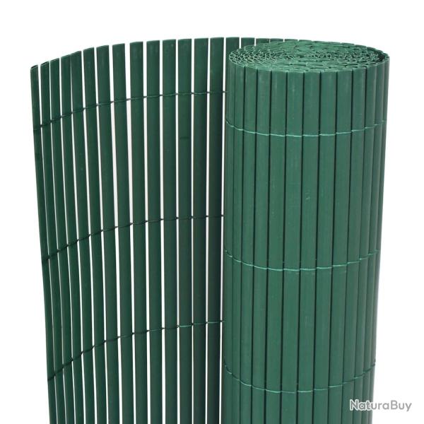 Cl�ture de Double face PVC 90 x 500 cm Vert