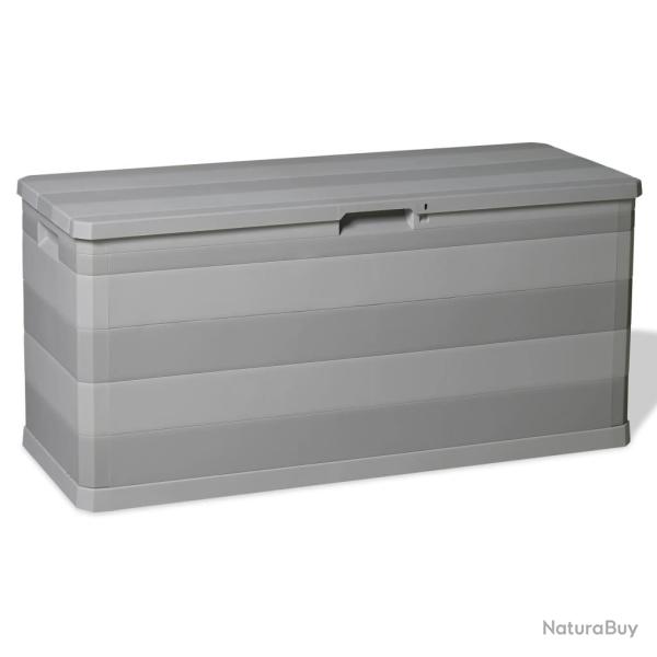 Bo�te de rangement de gris 117x45x56 cm