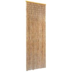Rideau de porte contre insectes Bambou 56 x 185 cm