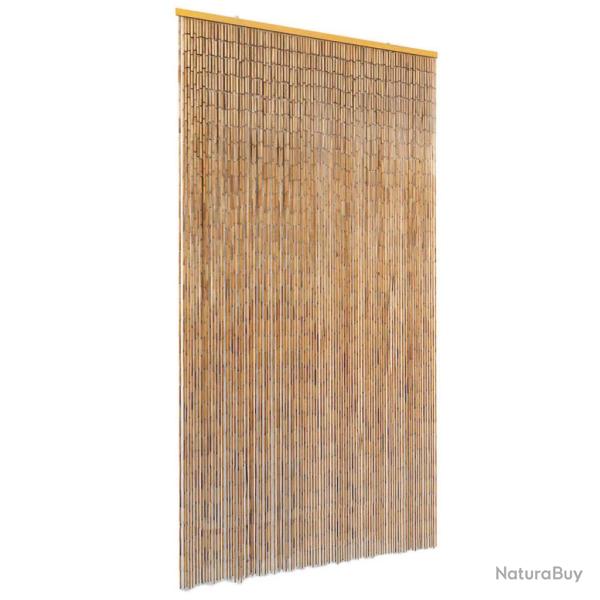 Rideau de porte contre insectes Bambou 100 x 220 cm