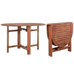 Table de 120x70x74 cm Bois d'acacia massif