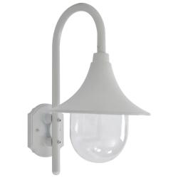 Applique murale de E27 120 cm Aluminium Blanc
