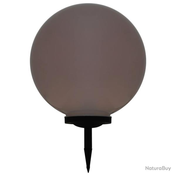 Lampe LED solaire d'ext�rieur sph�rique 50 cm RVB