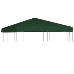 Toile sup&eacute;rieure de belv&eacute;d&egrave;re 310 g / m&sup2; 3 x 3 m Vert