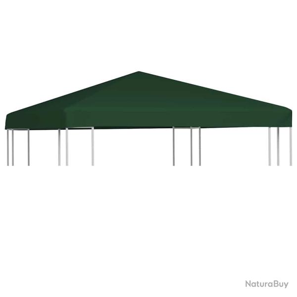 Toile sup�rieure de belv�d�re 310 g / m� 3 x 3 m Vert