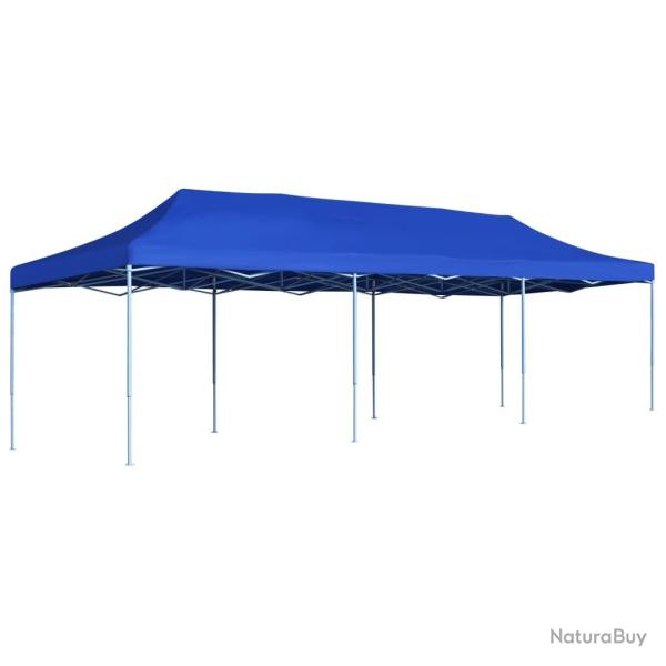 Tente de r�ception pliable 3x9 m Bleu