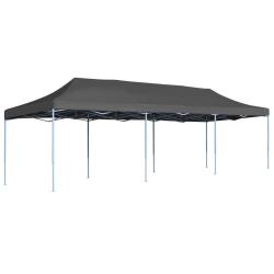 Tente de r&eacute;ception pliable 3 x 9 m Anthracite