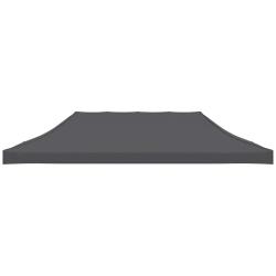 Toit de tente de r&eacute;ception 3 x 6 m Anthracite
