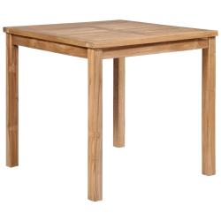 Table de 80x80x77 cm Bois de teck solide