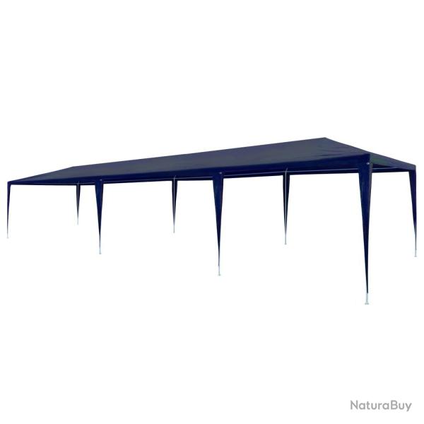 Tente de r�ception 3x9 m PE Bleu