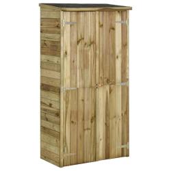 Abri &agrave; outils pour Pin 85x48x177 cm