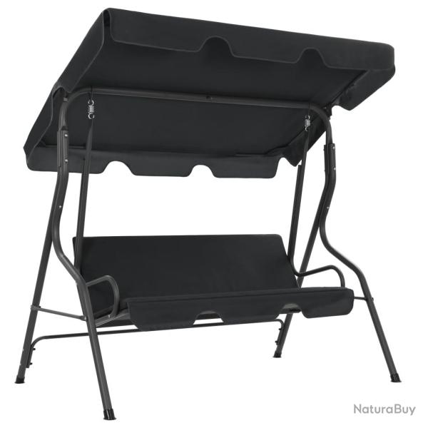 Balancelle de Anthracite 170 x 110 x 153 cm