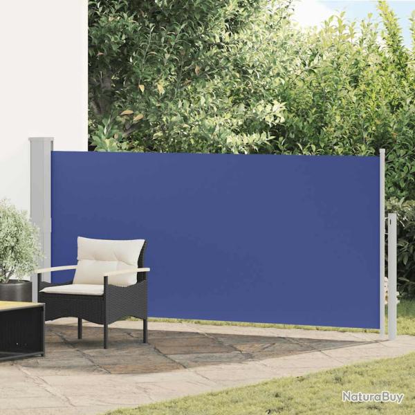 Auvent lat�ral r�tractable 140 x 300 cm Bleu