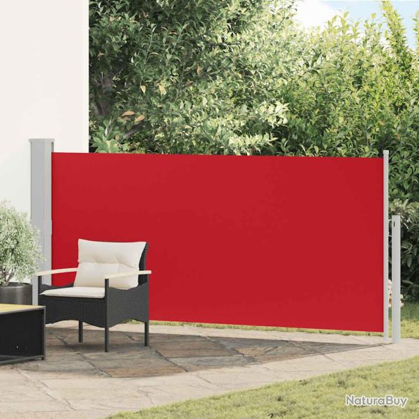Auvent lat�ral r�tractable 140 x 300 cm Rouge