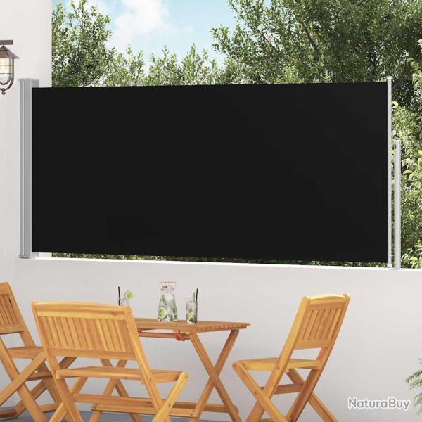 Auvent lat�ral r�tractable 120 x 300 cm Noir
