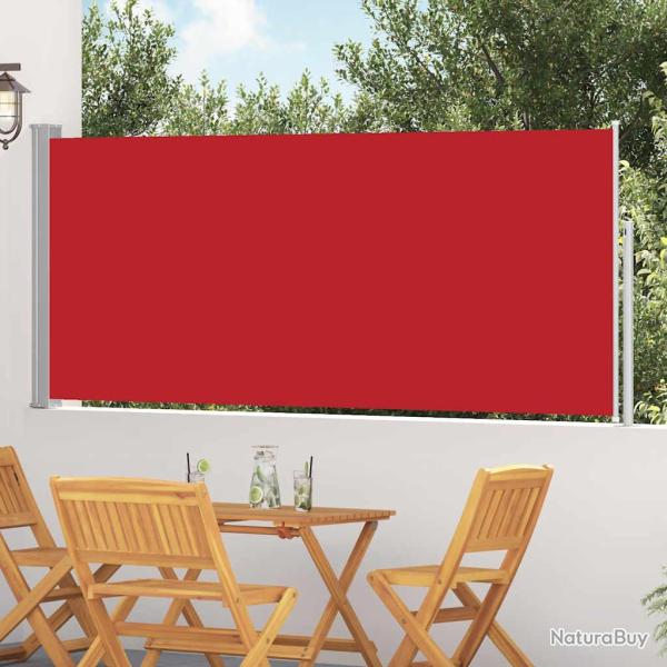Auvent lat�ral r�tractable 120 x 300 cm Rouge