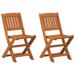 Chaises &agrave; manger pour enfants lot de 2 Bois d'eucalyptus