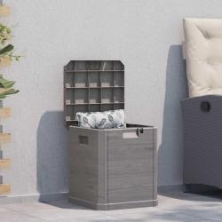 Bo&icirc;te de rangement de 90 L Marron