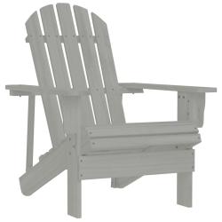 Chaise de Bois Gris