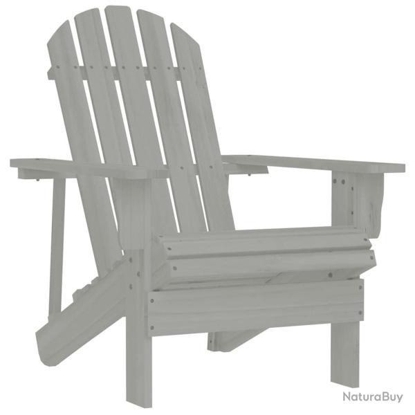 Chaise de Bois Gris