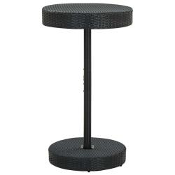 Table de Noir 60,5x106 cm R&eacute;sine tress&eacute;e