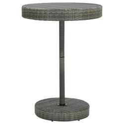 Table de Gris 75,5x106 cm R&eacute;sine tress&eacute;e