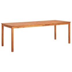 Table de 215x90x74 cm Bois d'acacia massif