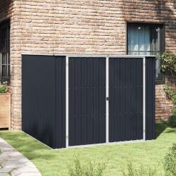 Abri de Anthracite 195x198x159 cm Acier galvanis&eacute;