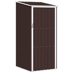 Abri de Marrron 87x98x159 cm Acier galvanis&eacute;