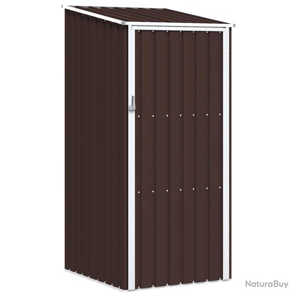 Abri de Marrron 87x98x159 cm Acier galvanis�