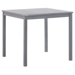 Table de Gris 80x80x74 cm Bois d'acacia massif