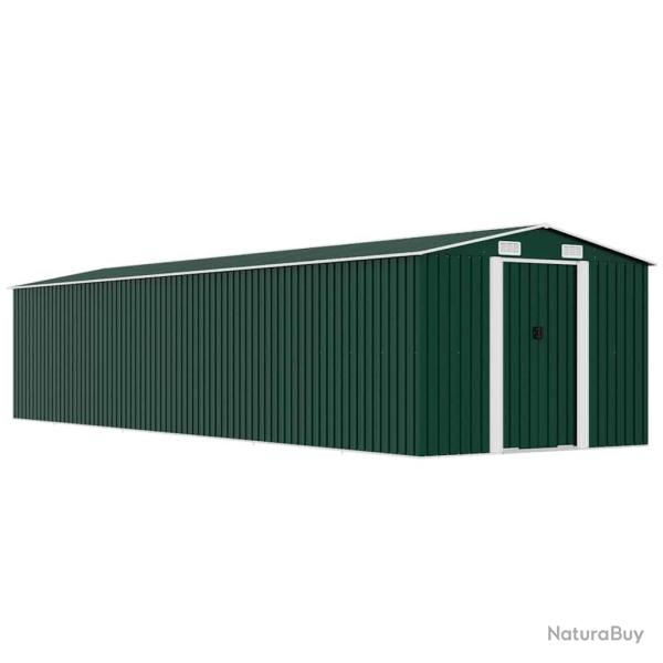 Abri de Vert 257x779x181 cm Acier galvanis�