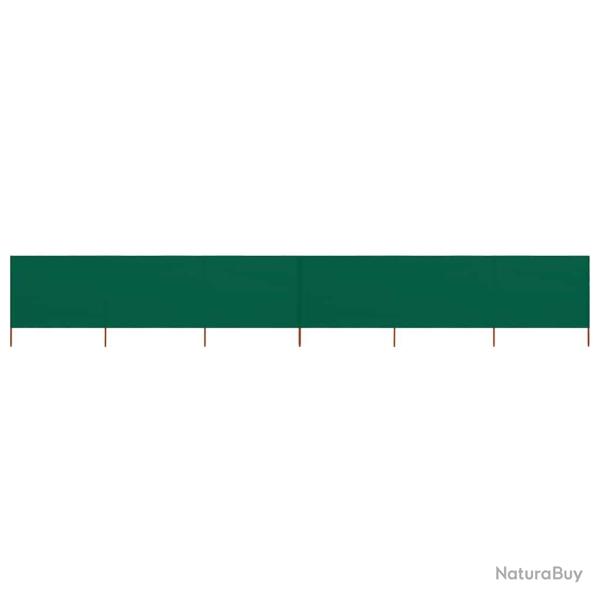 Paravent 6 panneaux Tissu 800 x 160 cm Vert