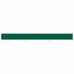 Paravent 9 panneaux Tissu 1200 x 160 cm Vert