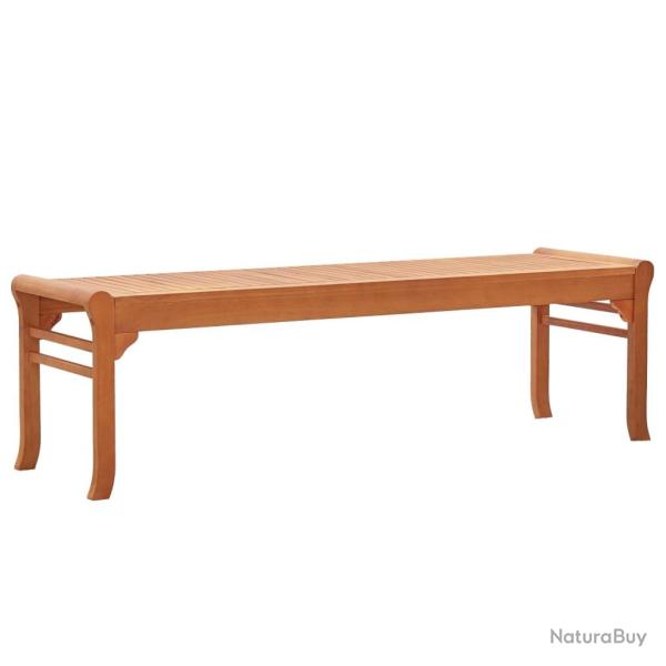 Banc de 3 places 150 cm Bois d'eucalyptus solide