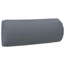 Appui-t&ecirc;te de chaise longue Gris 40x7,5x15 cm Textil&egrave;ne