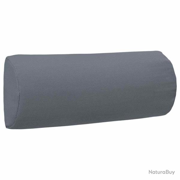Appui-t�te de chaise longue Gris 40x7,5x15 cm Textil�ne