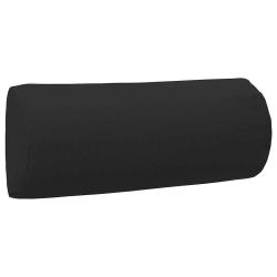Appui-t&ecirc;te de chaise longue Noir 40x7,5x15 cm Textil&egrave;ne