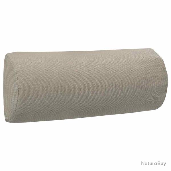 Appui-t�te de chaise longue Taupe 40x7,5x15 cm Textil�ne