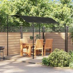 Auvent de parasol anthracite, 3 &times; 2,4 m