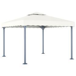 Tonnelle 300x300 cm Cr&egrave;me Aluminium