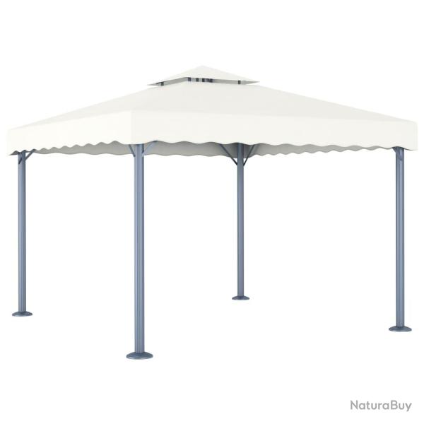 Tonnelle 300x300 cm Cr�me Aluminium