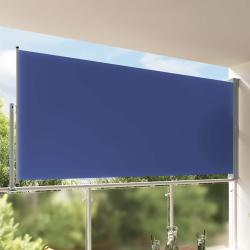 Auvent lat&eacute;ral r&eacute;tractable de patio 160x300 cm Bleu