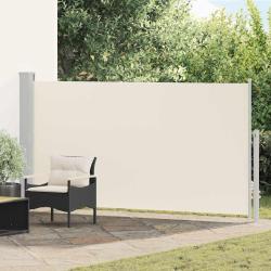 Auvent lat&eacute;ral r&eacute;tractable pour patio, cr&egrave;me, 170 &times; 300 cm